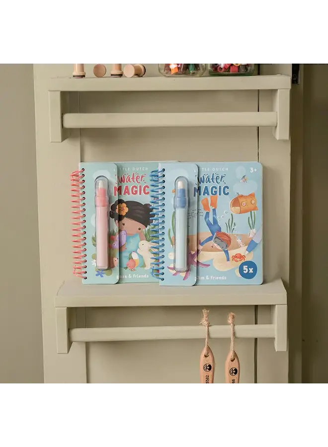 Little Dutch - Waterkleurboek - Rosa & friends