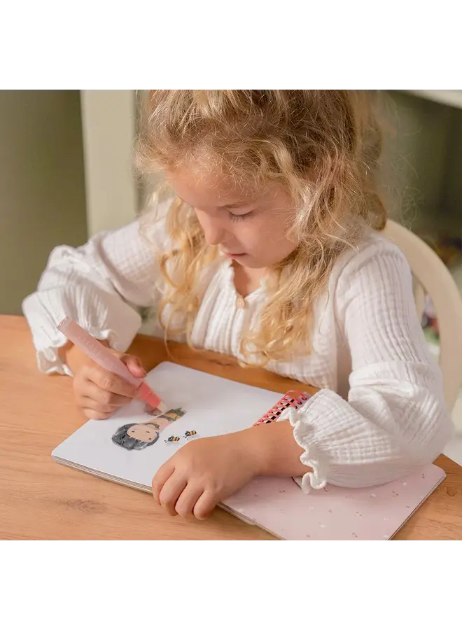 Little Dutch - Waterkleurboek - Rosa & friends