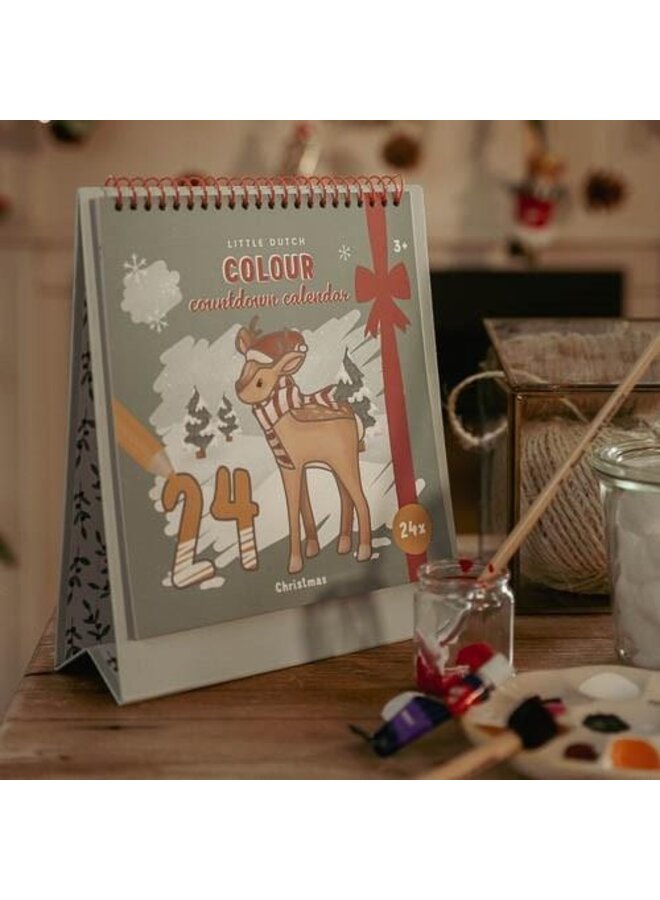 Little Dutch - Kleurboek advent kalender