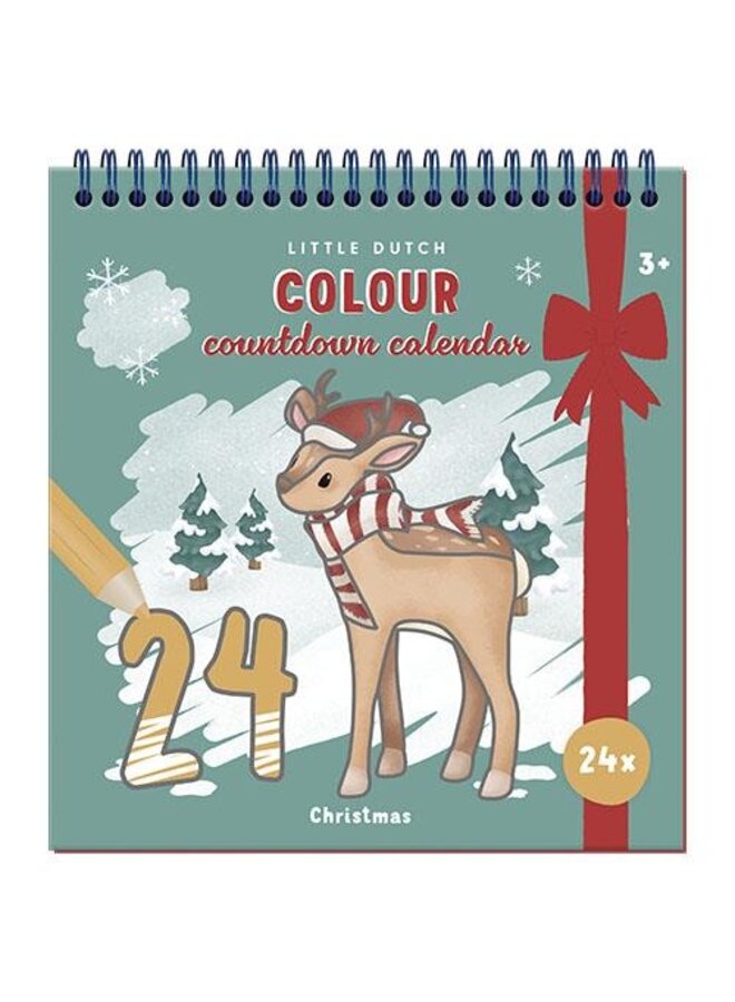 Little Dutch - Kleurboek advent kalender