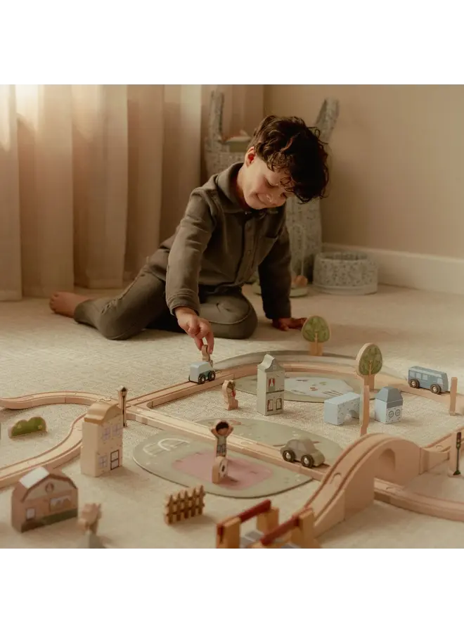 Little Dutch - Treinbaan set XL