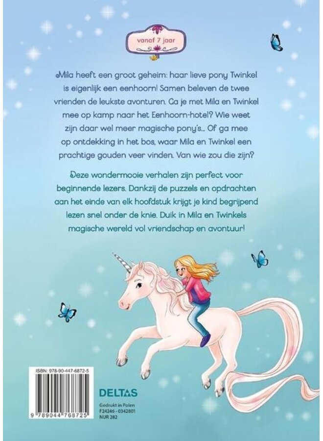 Deltas - Magische verhalen voor beginnende lezers – Twinkel de allerliefste eenhoorn