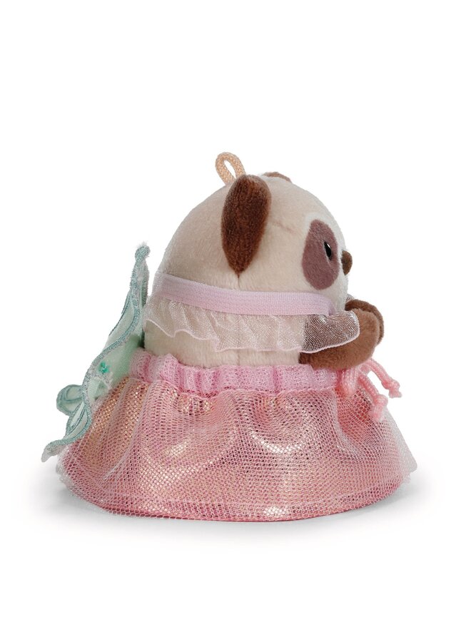 NICI - Mymochi set - Racoon Rakuma with magic trot and fairy costume