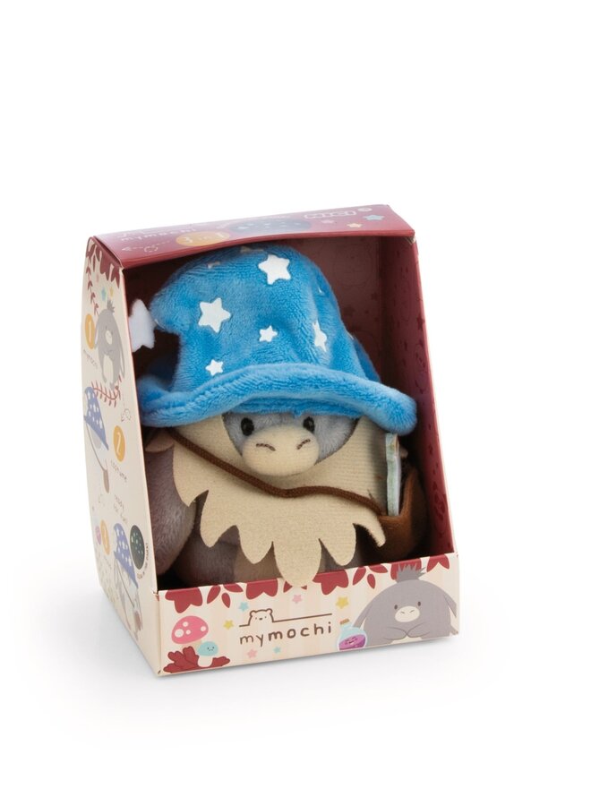 NICI - Mymochi set - Donkey Earl with magic potion and wizard costume