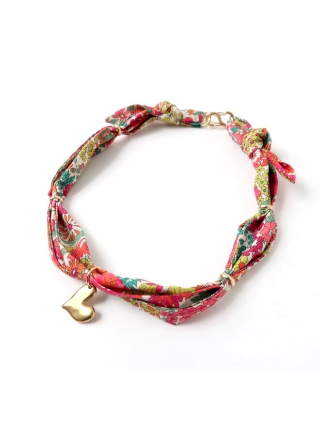 LOVEissue - Twilly necklace – Coral flower