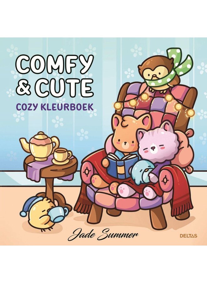 Deltas - Comfy & Cute - Cozy kleurboek