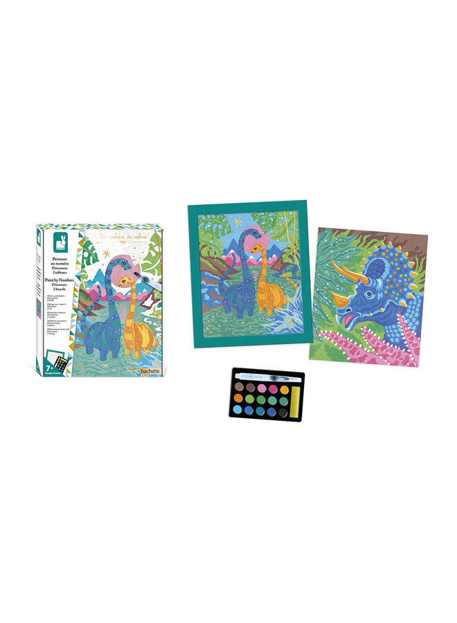 7982 Atelier – Verven op nummer – Dinosaurussen