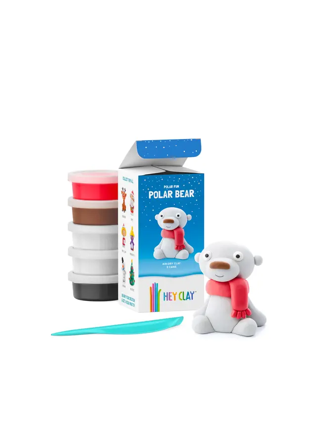 HeyClay - Polar bear - 5 cans