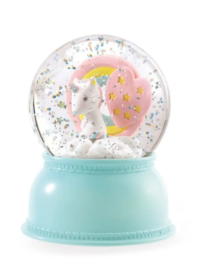 Djeco - Sneeuwbol nachtlampje - Unicorn - DD03408