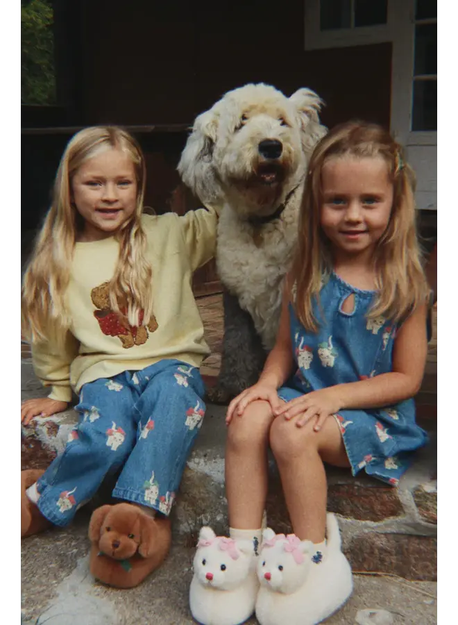 Konges Sløjd - Sausage dog footies - Chicory coffe