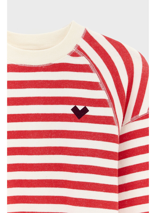 Bellerose - Fanchi sweatshirt - Stripe A