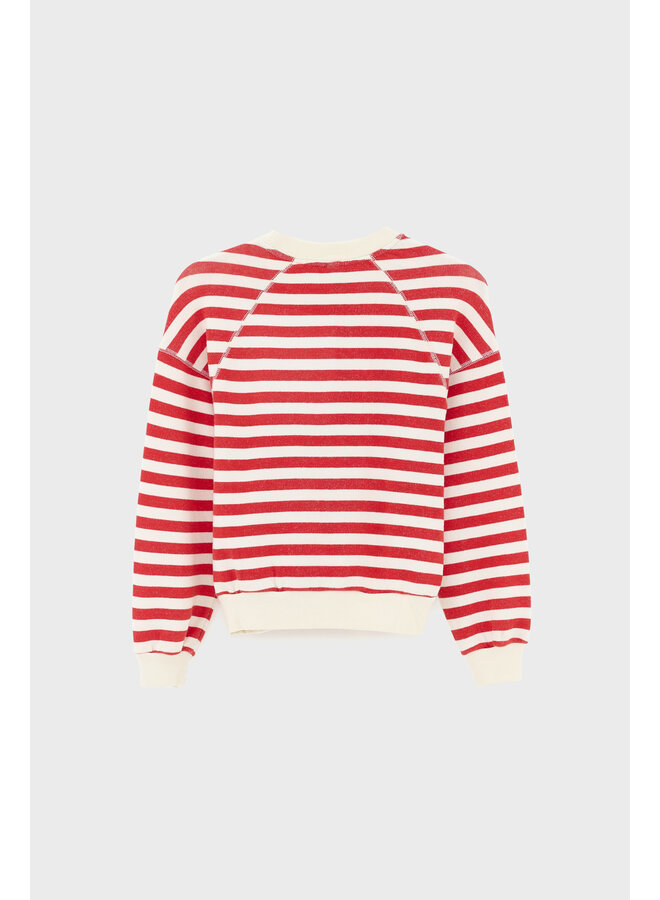Bellerose - Fanchi sweatshirt - Stripe A
