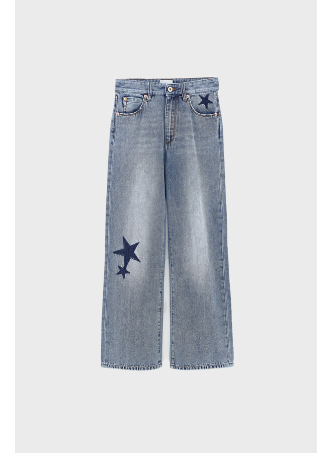Popies jeans - Lt blue stone