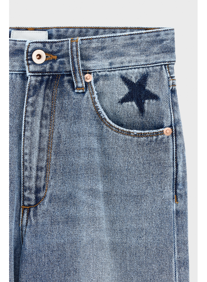 Bellerose - Popies jeans - Lt blue stone