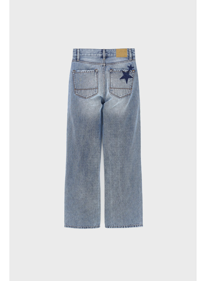 Bellerose - Popies jeans - Lt blue stone