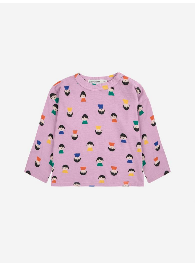 Bobo Choses - Game pawns all over t-shirt - Lavender