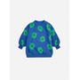 Bobo Choses - Lucky clover all over sweatshirt - Violet