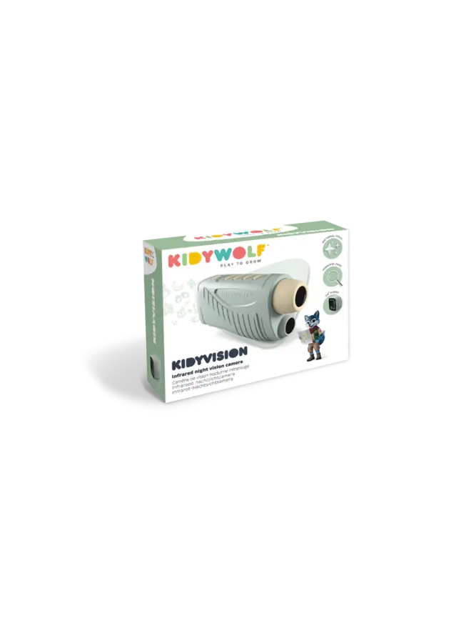 Kidywolf - Kidyvision infraroodcamera met nachtzicht