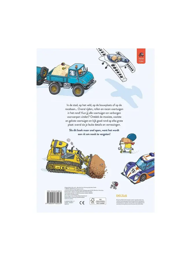 Deltas - Vroem vroem mijn voertuigen-zoekboek