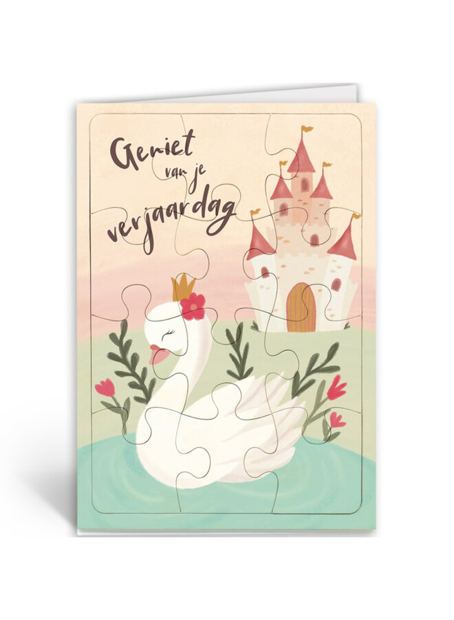 Puzzelkaart - Geniet van je verjaardag LP9316