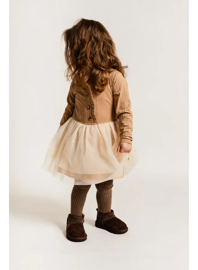 Baje Studio - Marly dress – Peach almond