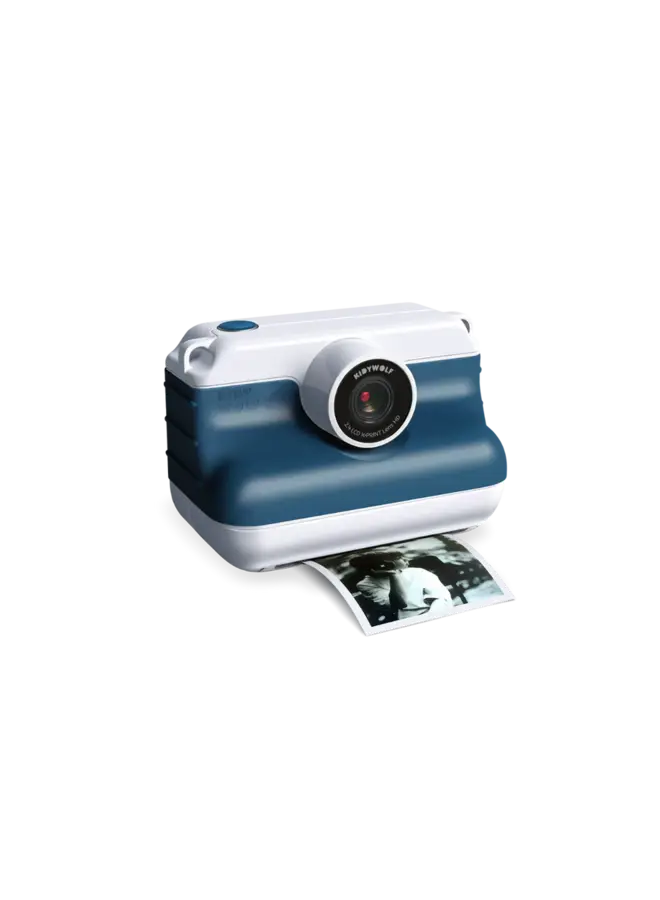 Kidywolf - Kidyprint-Pro instant camera met printer - Blauw
