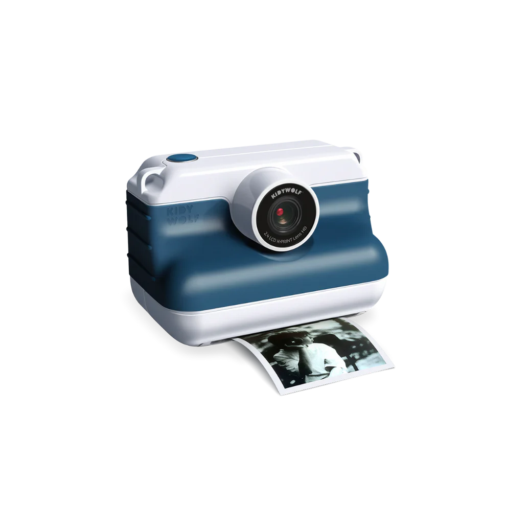 Kidywolf - Kidyprint-Pro instant camera met printer - Blauw