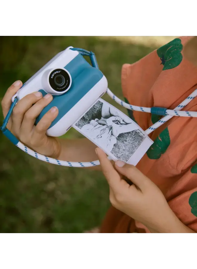 Kidywolf - Kidyprint-Pro instant camera met printer - Blauw