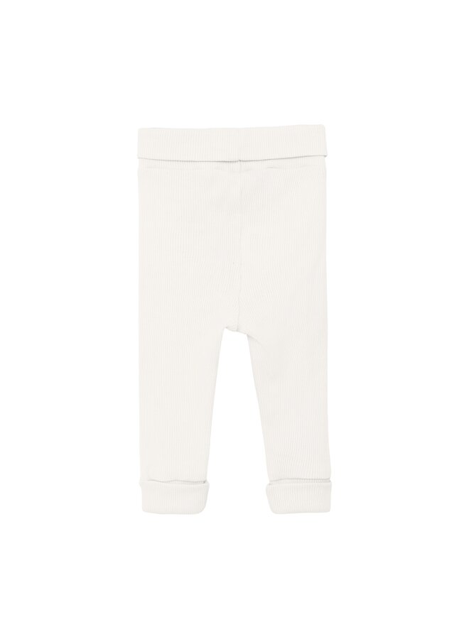 Fixoni - Leggings rib solid - Gardenia
