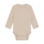 Fixoni - Body ls melange rib - Pure cashmere melange