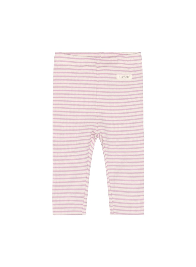 Leggings rib - Bleached mauve
