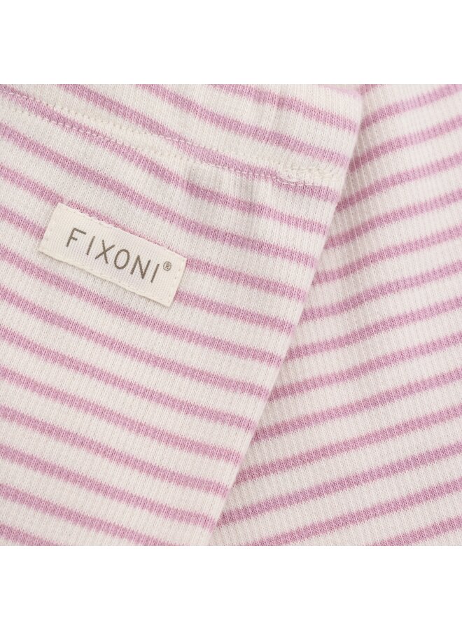 Fixoni - Leggings rib - Bleached mauve