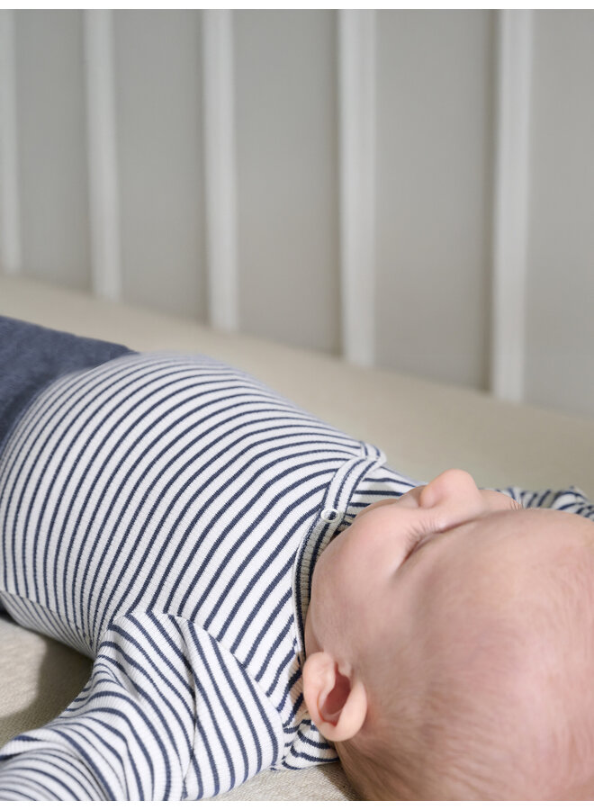 Fixoni - Body ls rib - Vintage indigo