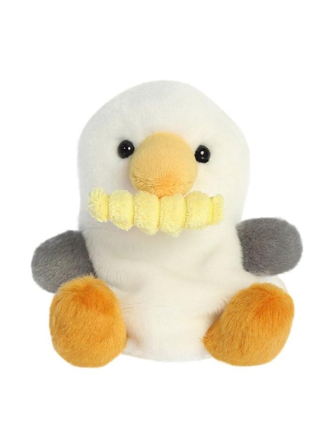 Meeuw met frietje 13 cm