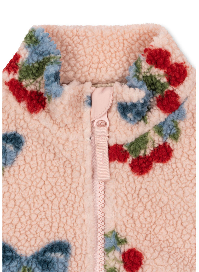 Konges Sløjd - Jody teddy jacket - Amarena rose