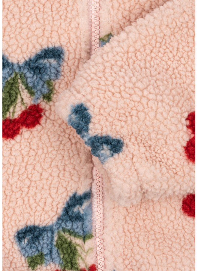 Konges Sløjd - Jody teddy jacket - Amarena rose