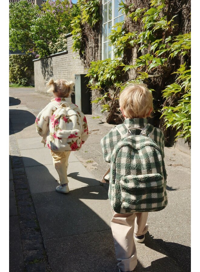 Konges Sløjd - Jody teddy jacket - Green check