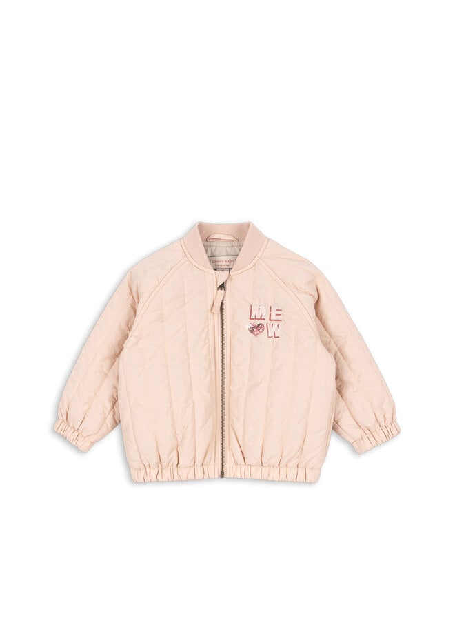 Konges Sløjd - Juno kitty bomber jacket - Cameo rose