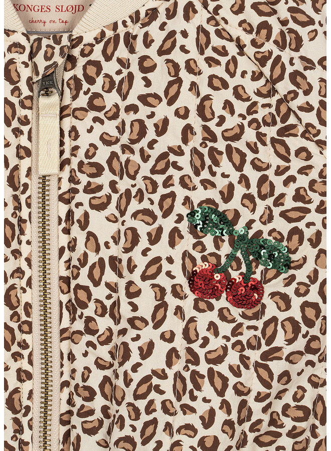 Konges Sløjd - Juno printed sequin bomber jacket - Leo