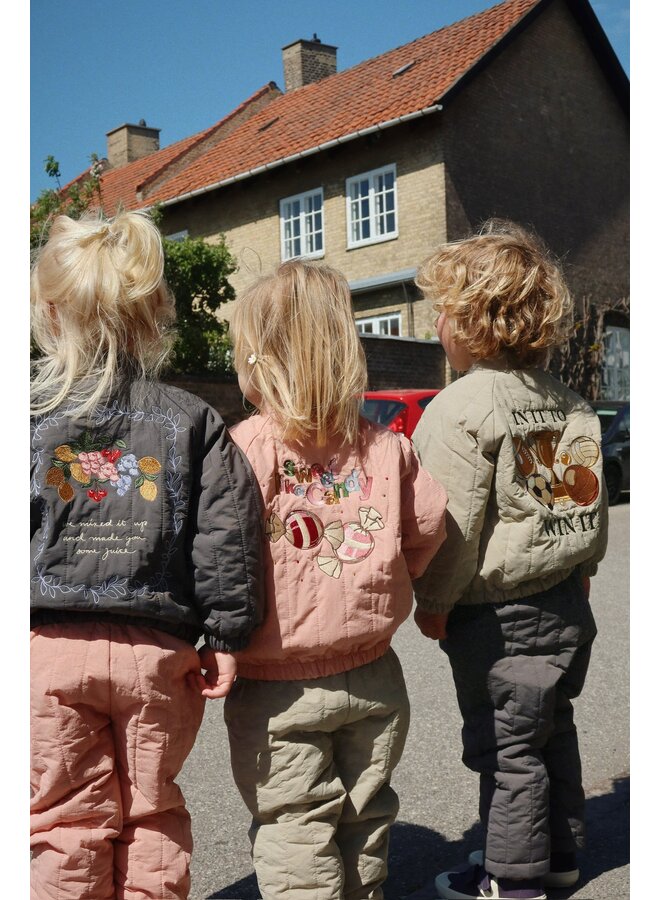 Konges Sløjd - Juno bomber jacket - Cameo brown