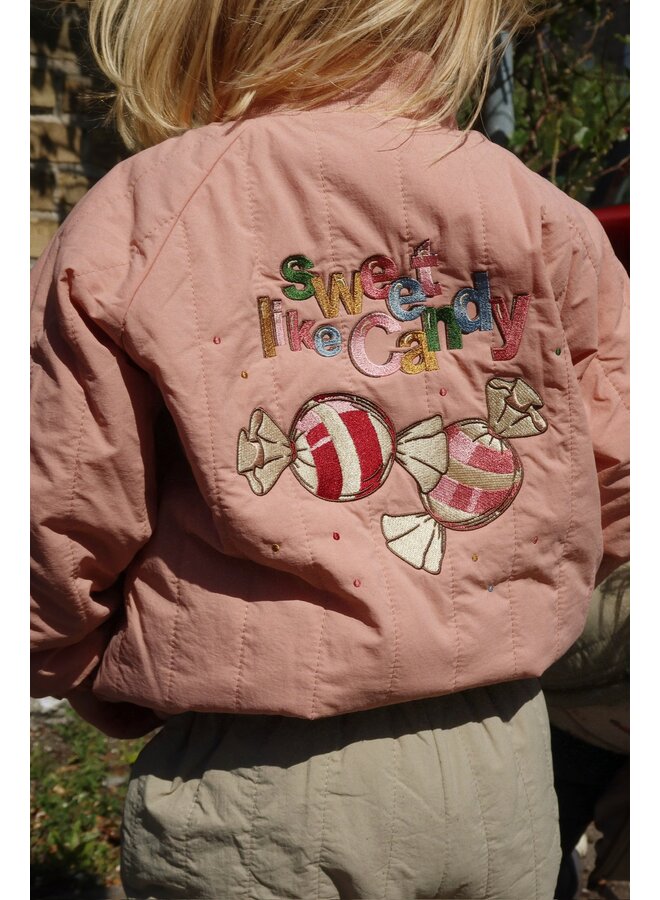 Konges Sløjd - Juno bomber jacket - Cameo brown