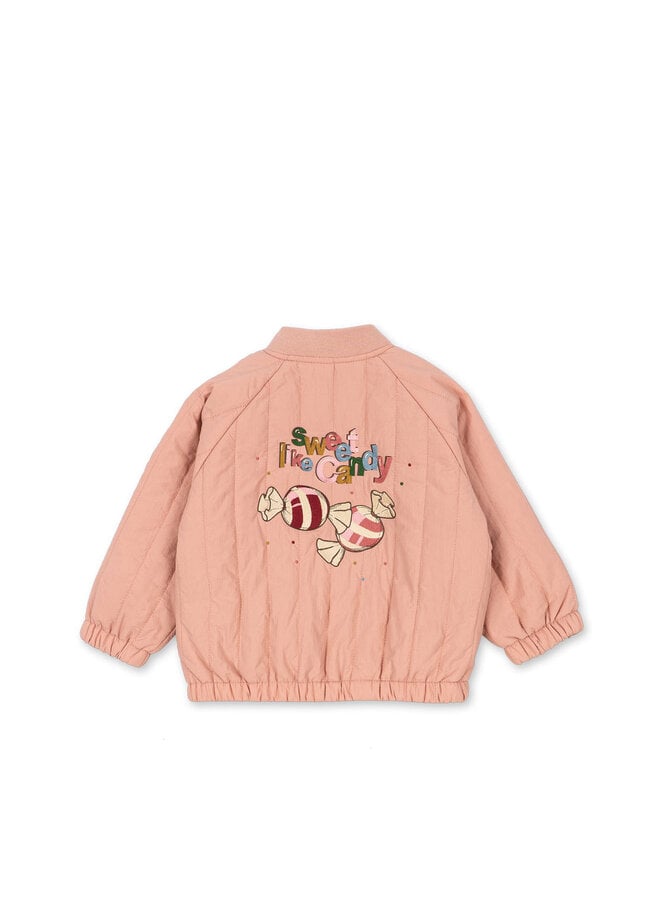 Juno bomber jacket - Cameo brown