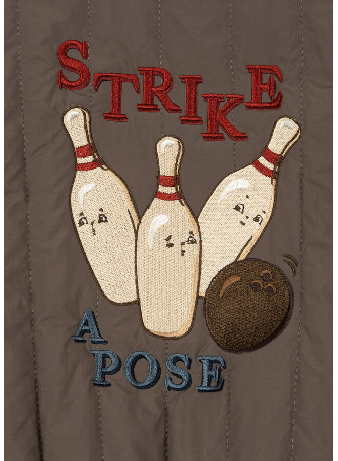 Konges Sløjd - Juno bomber jacket - Walnut