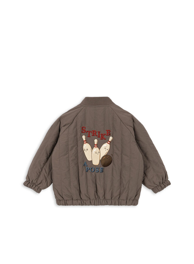 Juno bomber jacket - Walnut