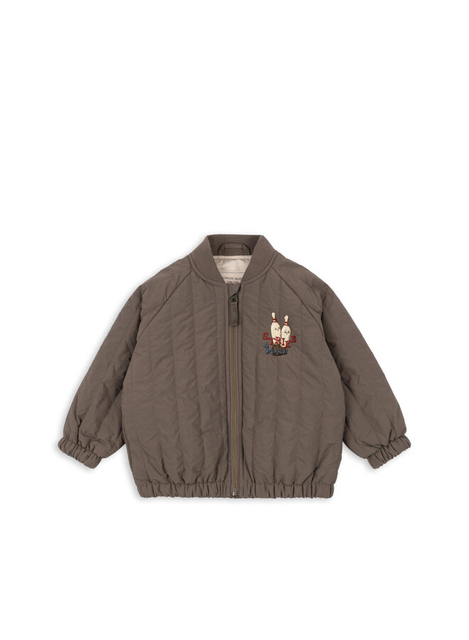 Konges Sløjd - Juno bomber jacket - Walnut