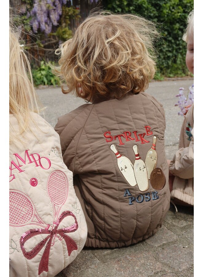 Konges Sløjd - Juno bomber jacket - Walnut