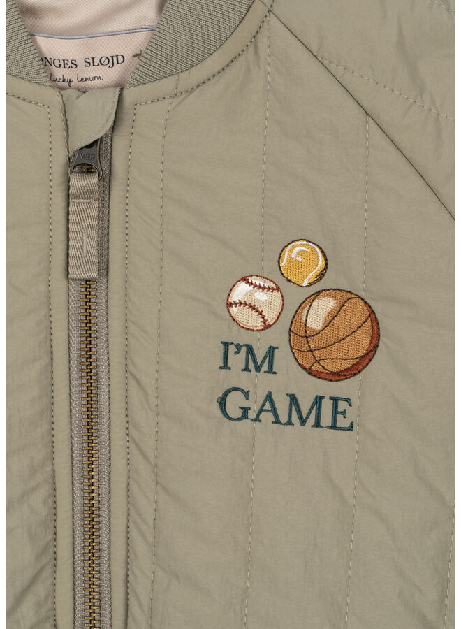 Konges Sløjd - Juno bomber jacket - Laurel oak