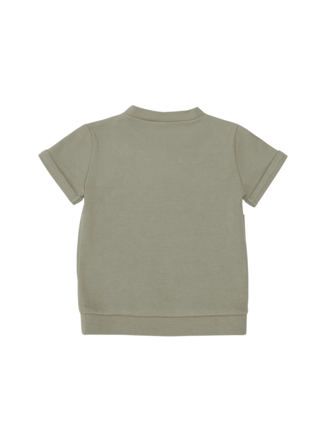 Donsje Amsterdam - Jarne t-shirt bear - Dusty green