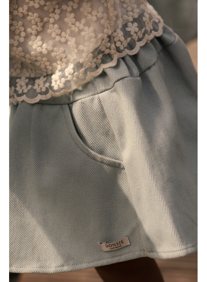 Donsje Amsterdam - Mazena shorts - Foggy blue