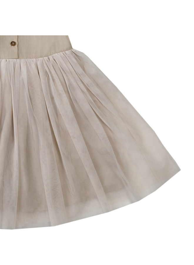 Donsje Amsterdam - Fleurance dress - Soft sand